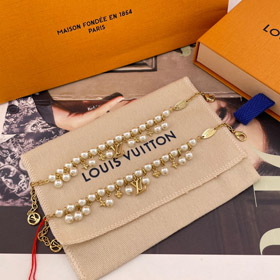 Louis Vuitton LV Perła Kwiat Bransoletka-3959  