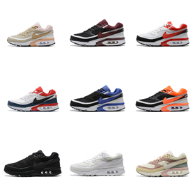 Nike Air Poduszka Podwyższenie Retro Mesh Oddychające buty biegawcze-2698